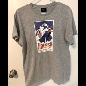 Jiberish Ski Lift Tee size medium